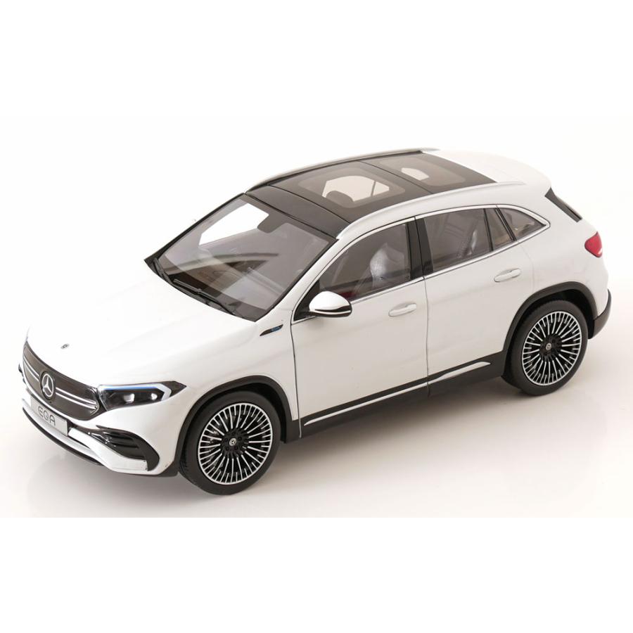 【こうじろう】Mercedes-Benz AMG ホワイト ミニカー セール！ NZG 1/18 Mercedes Benz EQA (H243) Digital white