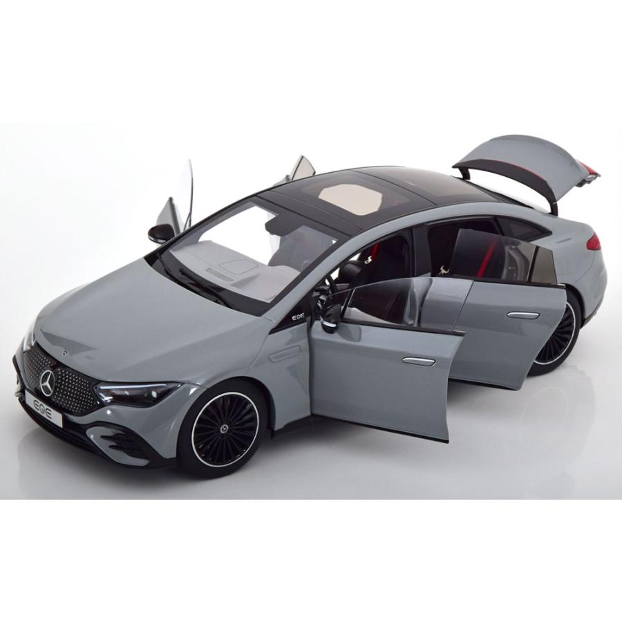 NZG 1/18 Mercedes Benz EQE 2023 grey メルセデス ベンツ ディーラー