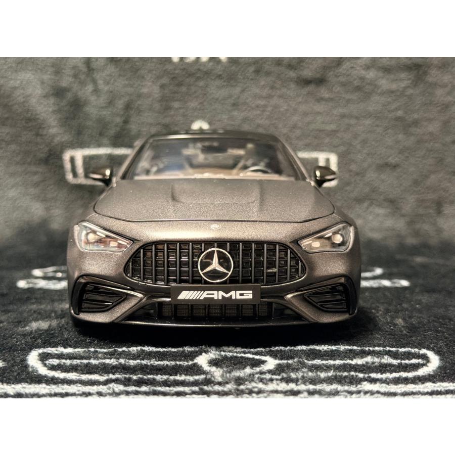 【 希少 】 ジャガー ベンツ ミニカー2点セット NZG 1/18 Mercedes Benz AMG CLE 53 4Matic+ Coupe 2024 マットグレー