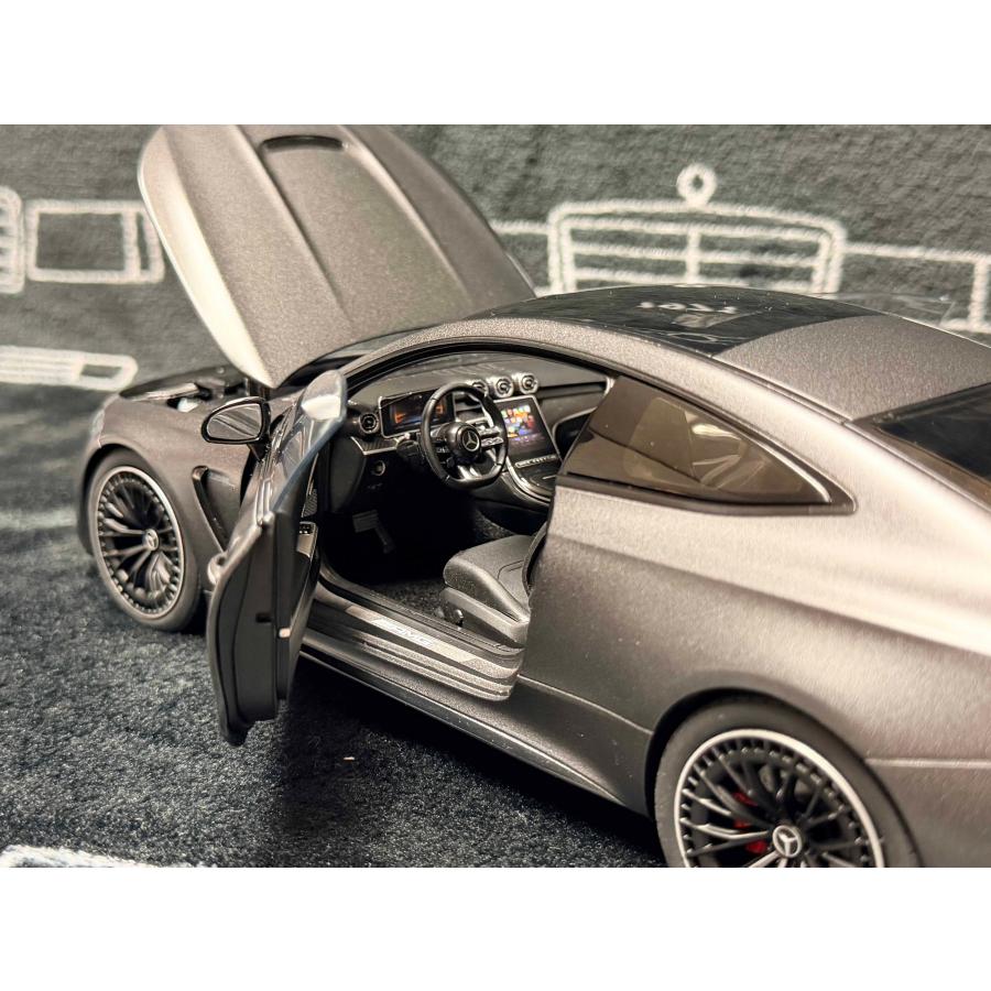 NZG 1/18 Mercedes Benz AMG CLE 53 4Matic+ Coupe 2024 マットグレー