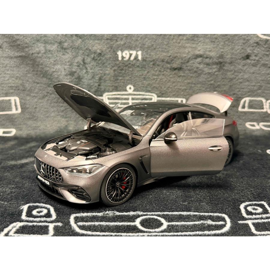 NZG 1/18 Mercedes Benz AMG CLE 53 4Matic+ Coupe 2024 マットグレー