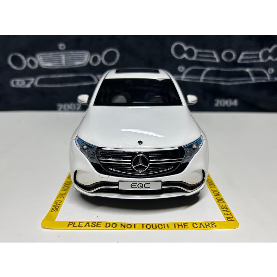 NZG 1/18 Mercedes Benz EQC 400 4Matic (N293) diamond white