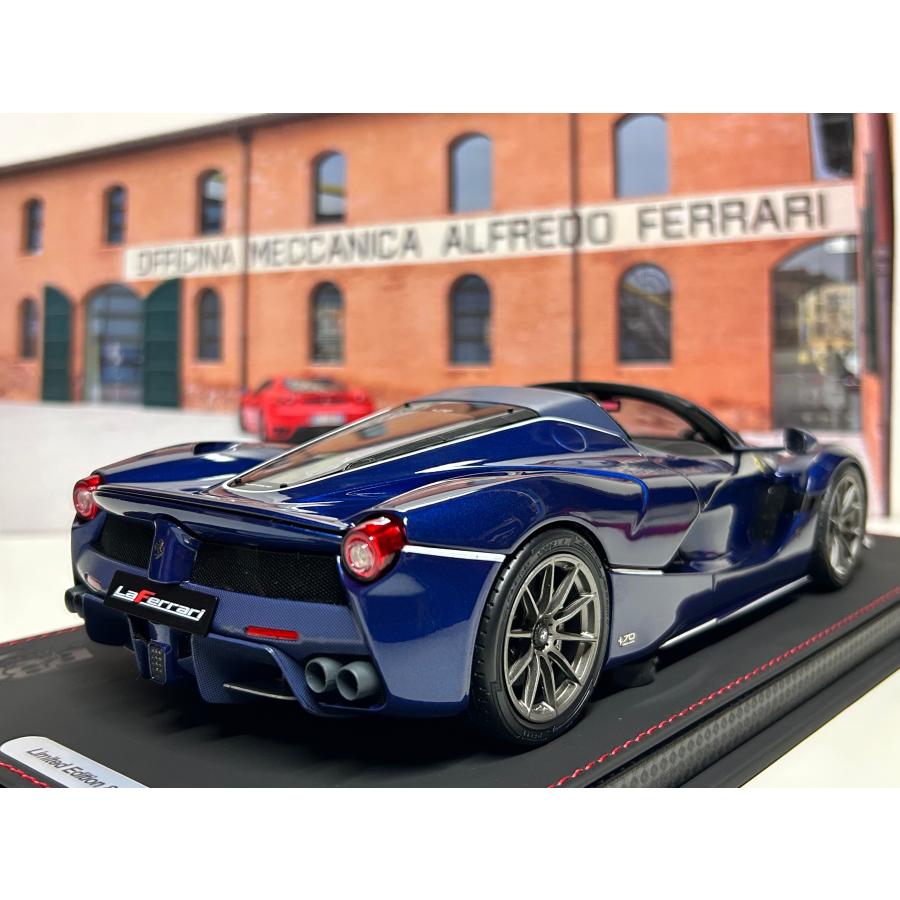B.B.R BBR 1/18 Ferrari La Ferrari Aperta Blue tour de france