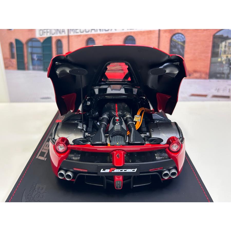 B.B.R 新発売！ BBR 1/18 Ferrari La Ferrari Rosso Corsa 4
