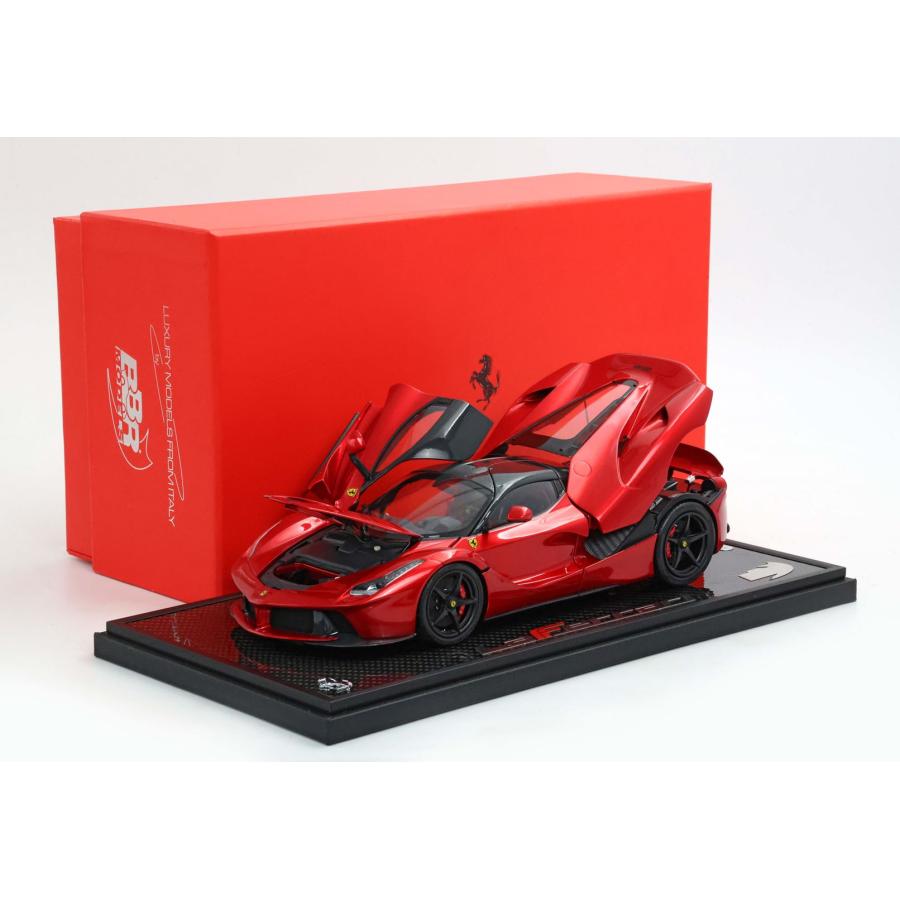 B.B.R 新発売 BBR 1/18 Ferrari La Ferrari Rosso F1 2007 black roof