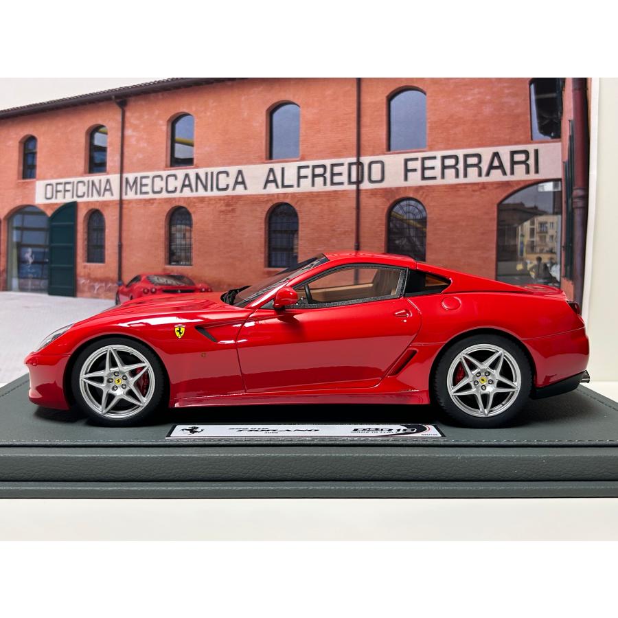 B.B.R 新発売 BBR 1/18 Ferrari 599 GTB FIORANO Rosso corsa