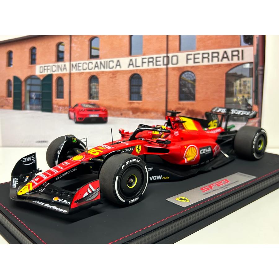 Ferrari F1ミニカー 6台セット 1/43 フェラーリ Amazon.com: 1:43 SFR Ferrari F1 Team Race Car (2023) with Helmet