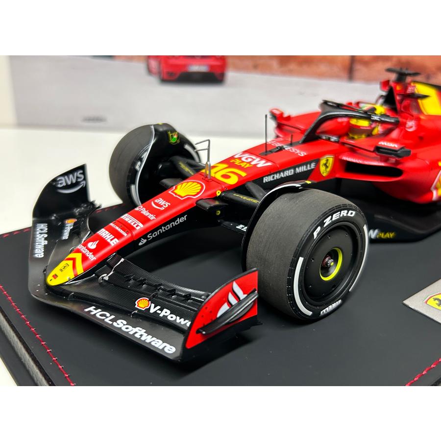B.B.R BBR 1/18 Ferrari SF23 GP ITALY Monza 2023 C.Leclerc