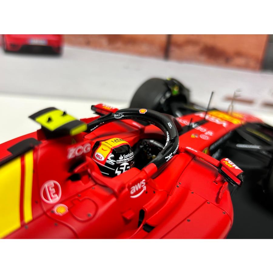 B.B.R BBR 1/18 Ferrari SF23 GP ITALY Monza 2023 C. Sainz