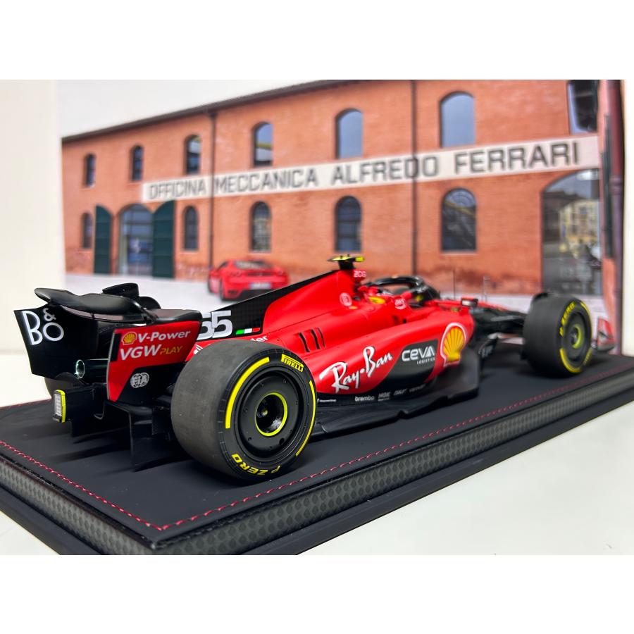 B.B.R BBR 1/18 Ferrari SF23 GP Belgium SPA 2023 C. Sainz