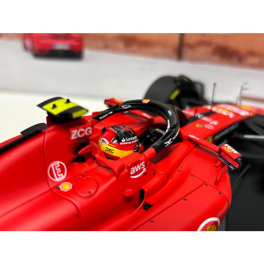 B.B.R BBR 1/18 Ferrari SF23 GP Belgium SPA 2023 C. Sainz