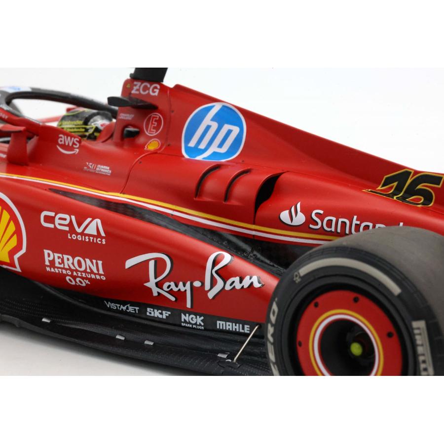 B.B.R 新発売 BBR 1/18 Ferrari SF24 GP Monza 2024 C.Leclerc