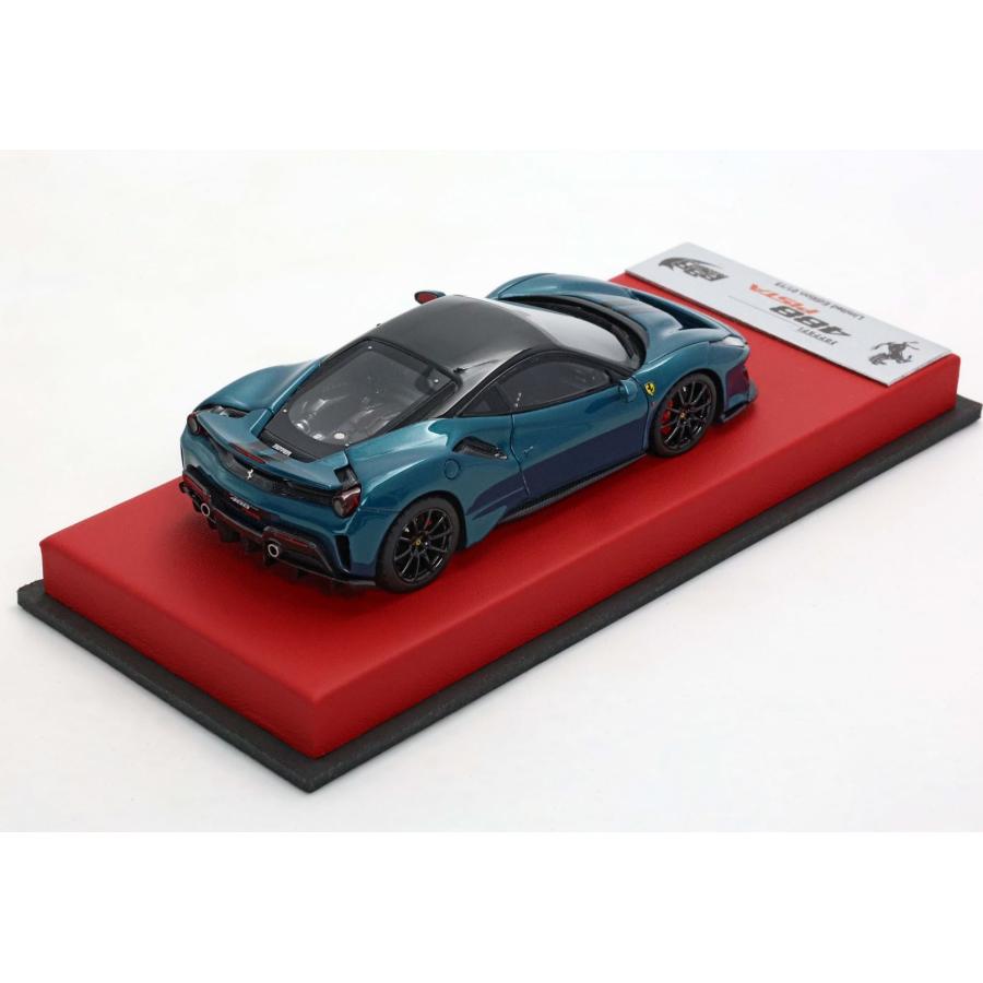 B.B.R 特別版 BBR 1/43 Ferrari 488 Pista Blu Capri BBRC202BCG