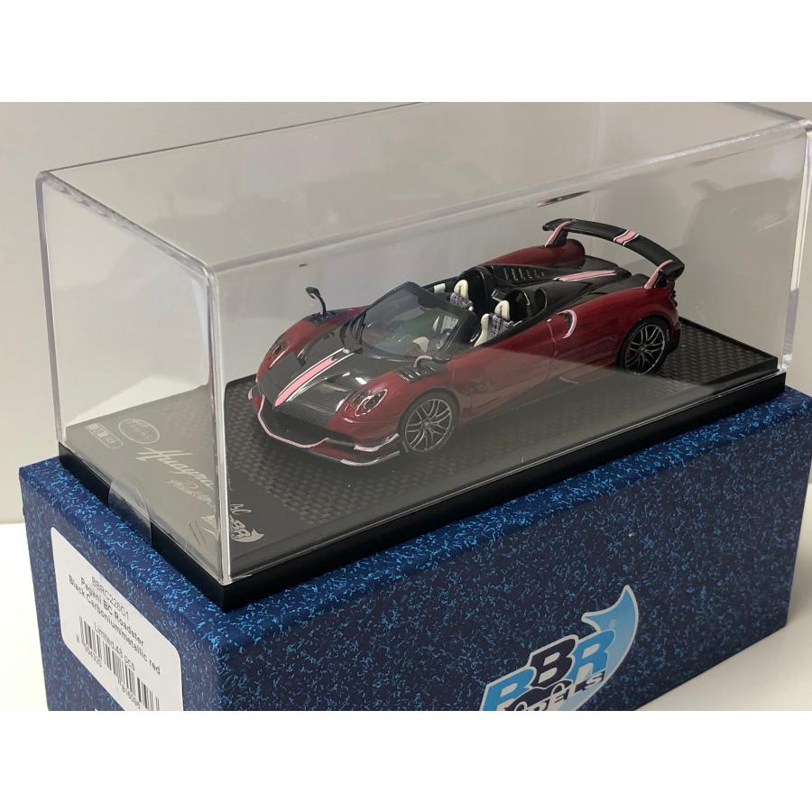 バラ売り用1/43 108543 ザ☆ミニカー 1/43 PAGANI Huayra Roadster (ブルー)【108543