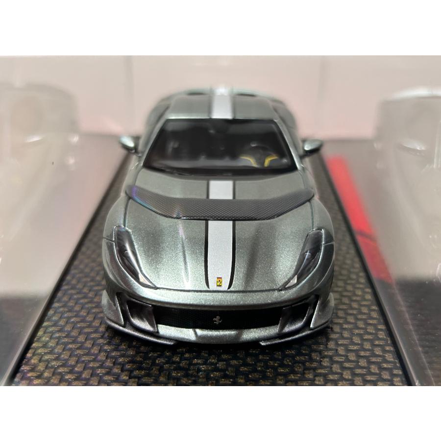 1/64 不正模玩 フェラーリ 812 スーパーファスト グレー B.B.R BBR 1/43 Ferrari 812 Competizione COBURN grey フェラーリ 812