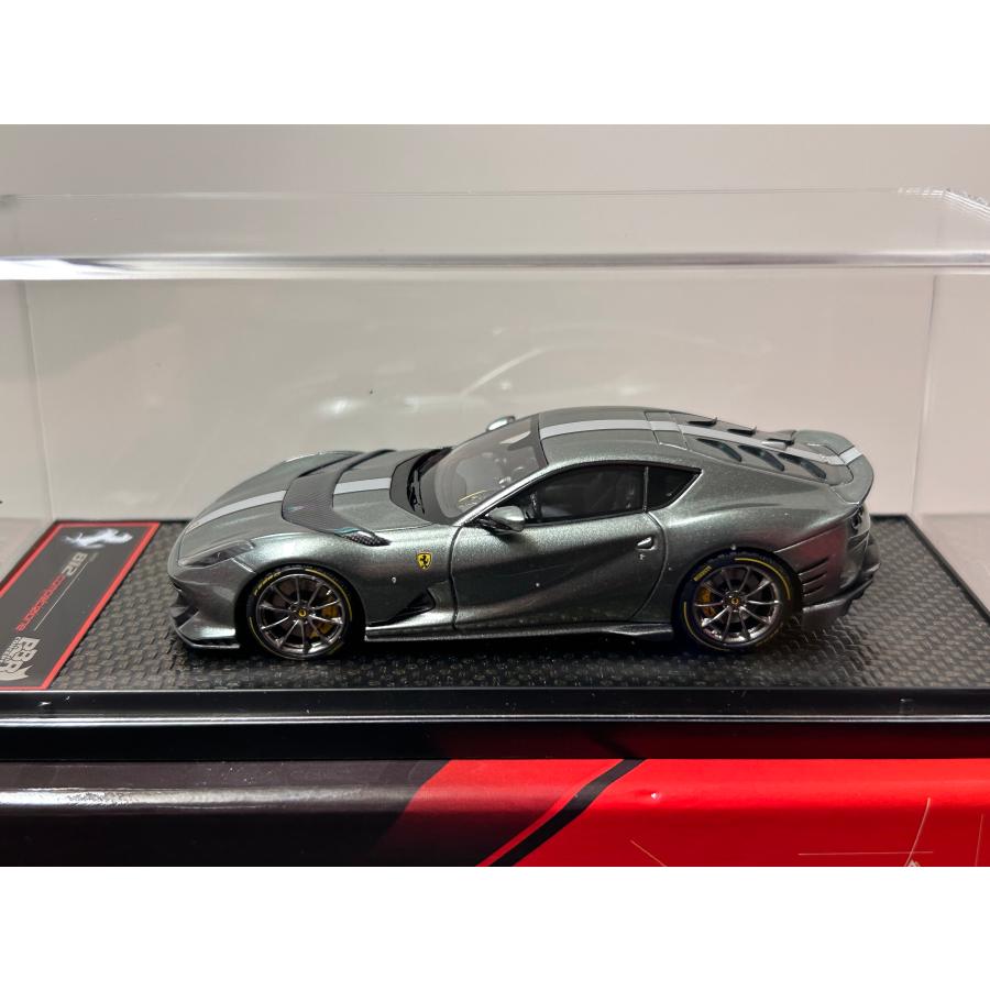 1/64 不正模玩 フェラーリ 812 スーパーファスト グレー フェラーリ 812 GTS 2019 メタリックグレー (ミニカー) - ホビーサーチ