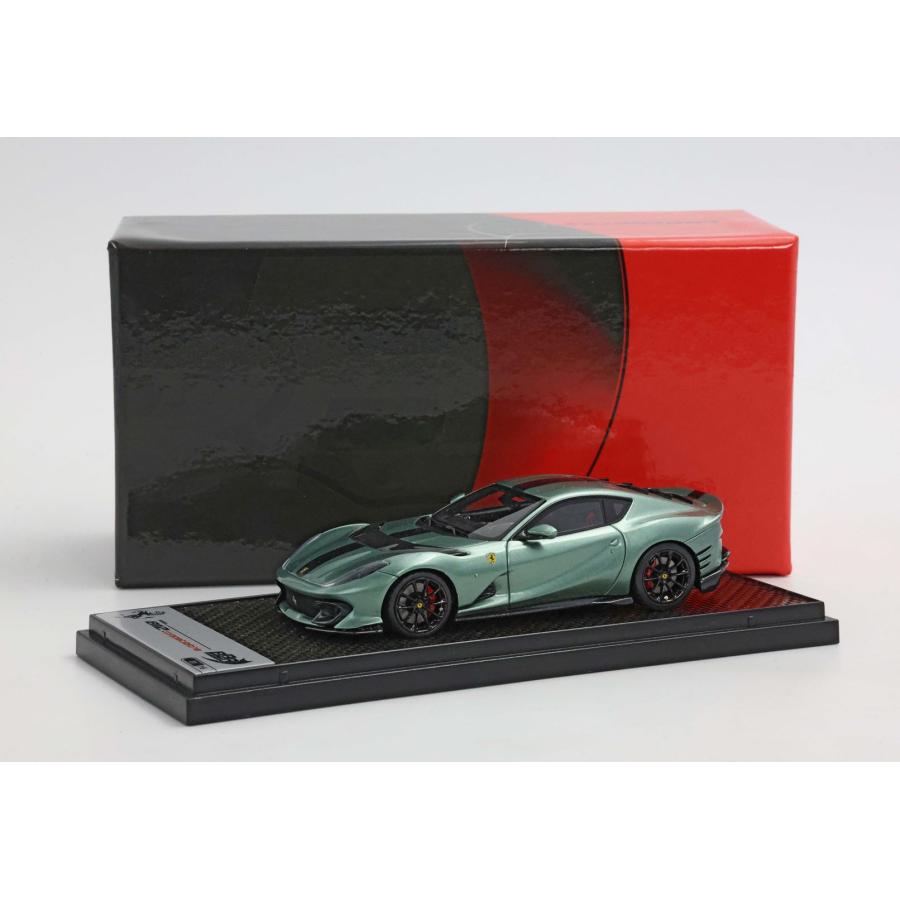 B.B.R 最新作！ BBR 1/43 Ferrari 812 Competizione Verde medio