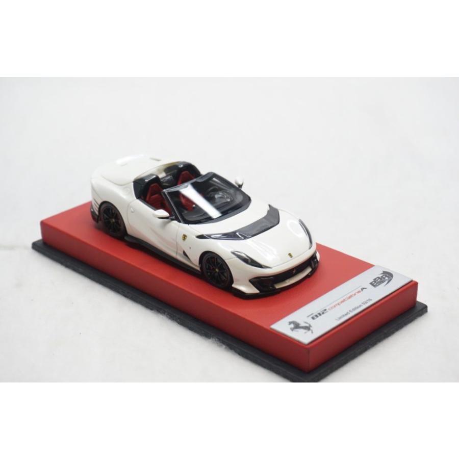 B.B.R 特別版 BBR 1/43 Ferrari 812 Competizione A Bianco Italia