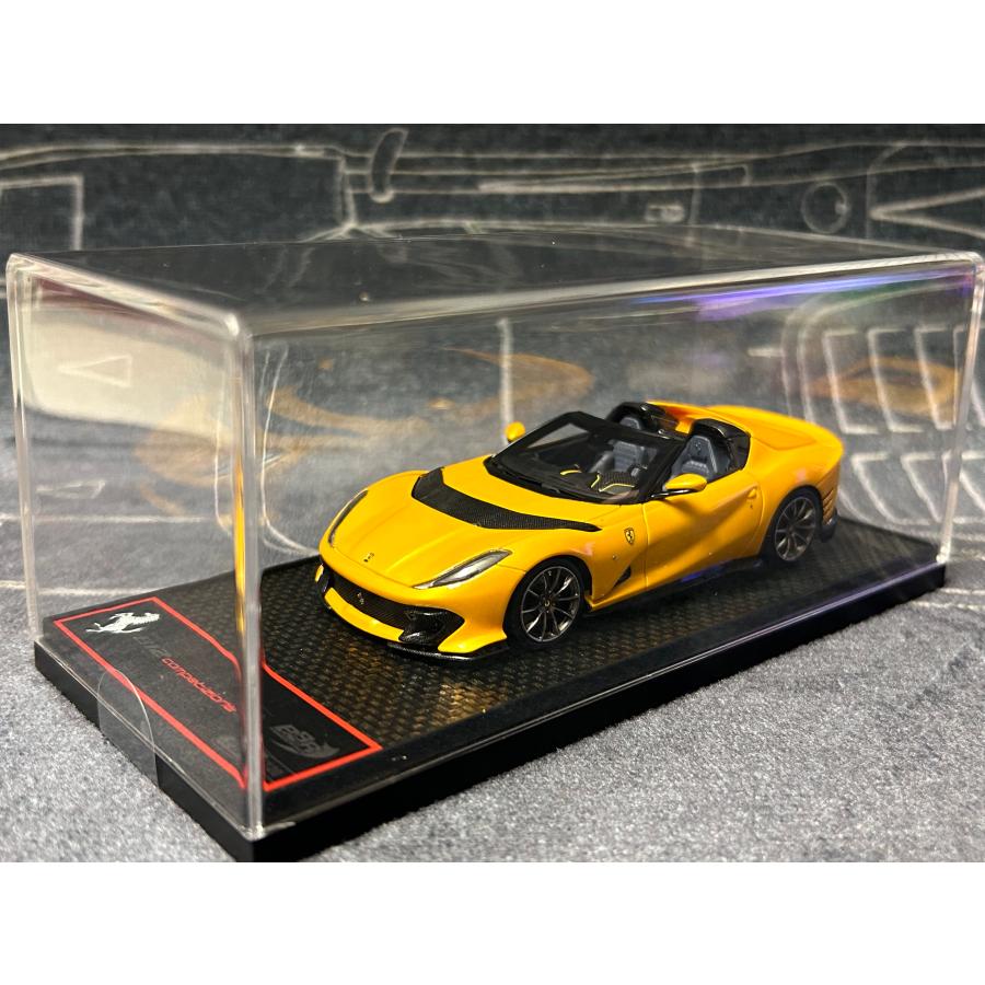 B.B.R BBR 1/43 Ferrari 812 Competizione A Giallo tristrato