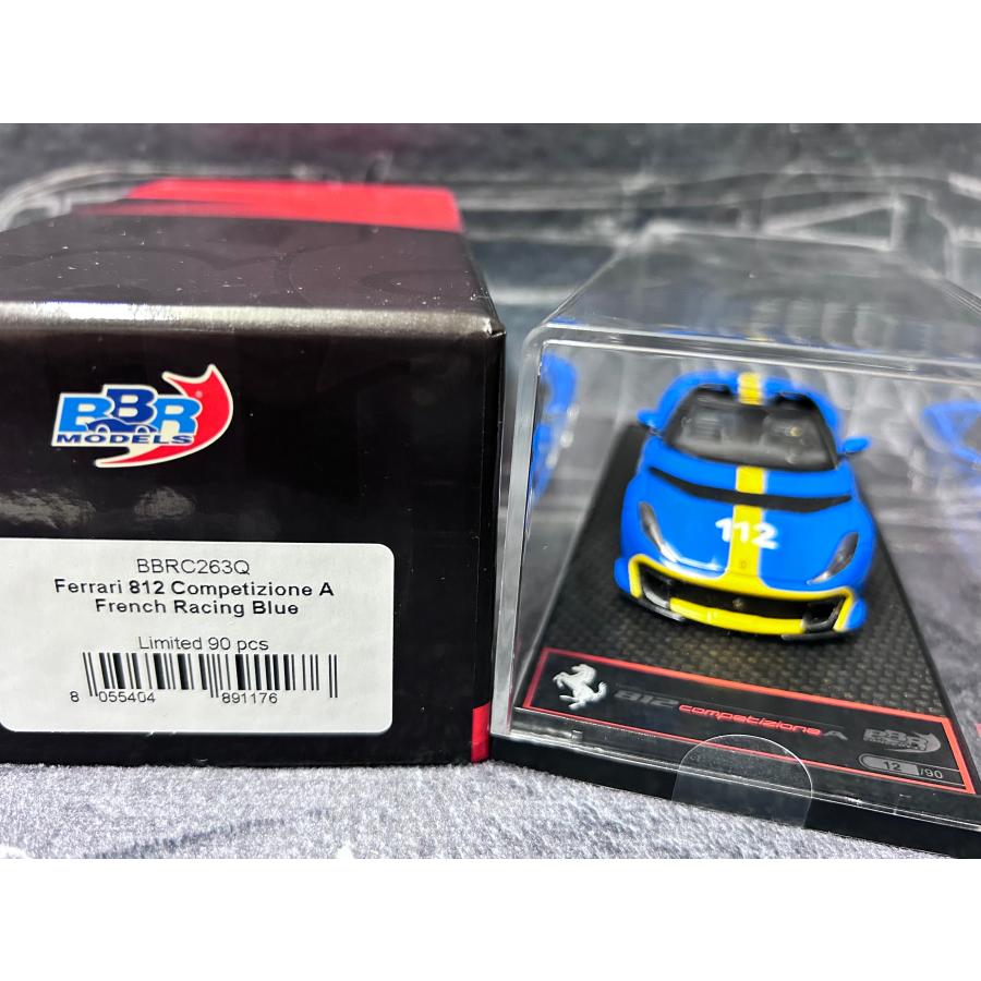 B.B.R 最新作！ BBR 1/43 Ferrari 812 Competizione A French Racing