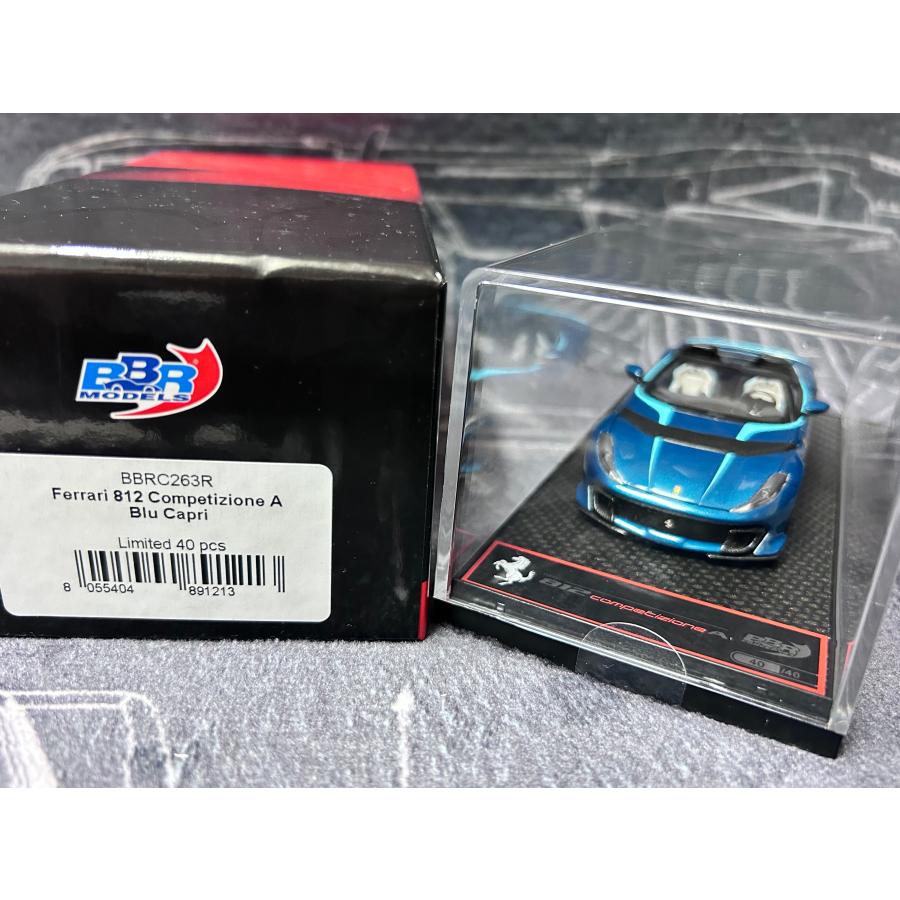 B.B.R BBR 1/43 Ferrari 812 Competizione A Blu Capri B.B.R BBR 1/43 Ferrari 812 Competizione A Blu Capri