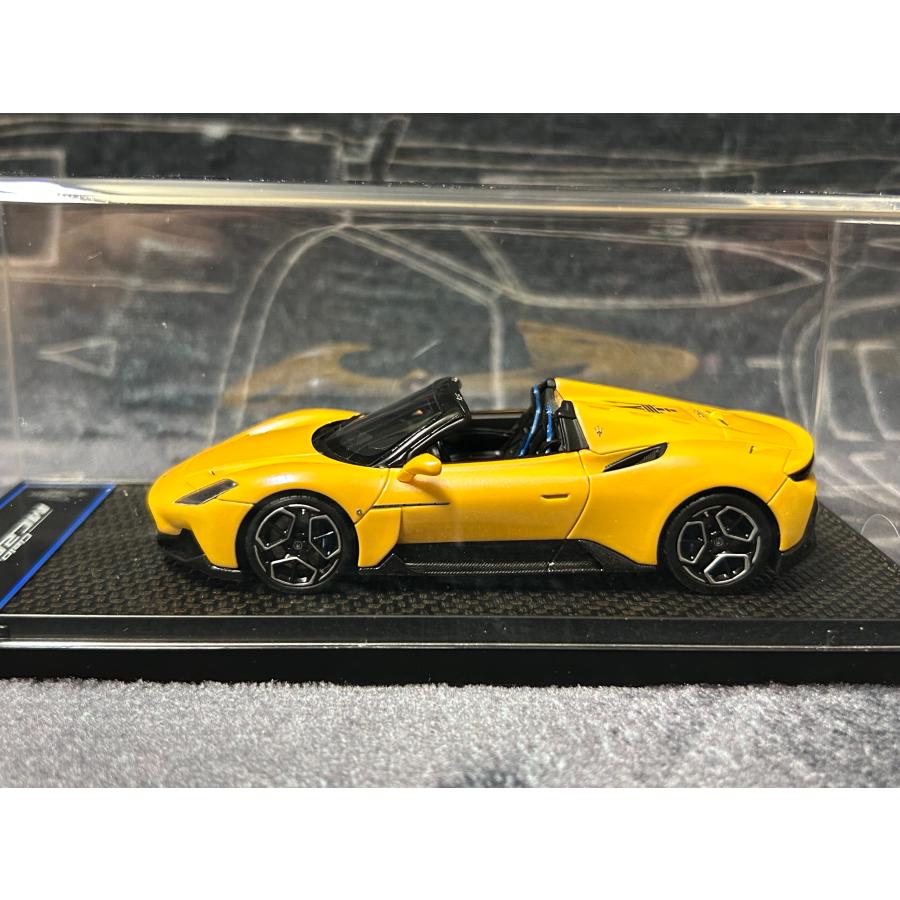 B.B.R 最新作！ BBR 1/43 Maserati MC20 CIELO Giallo Genio