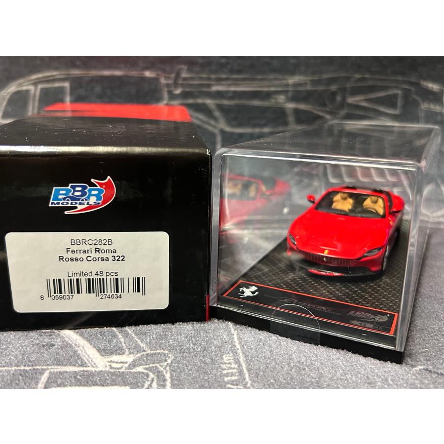 B.B.R 新発売！ BBR 1/43 Ferrari Roma Spider Rosso corsa フェラーリ