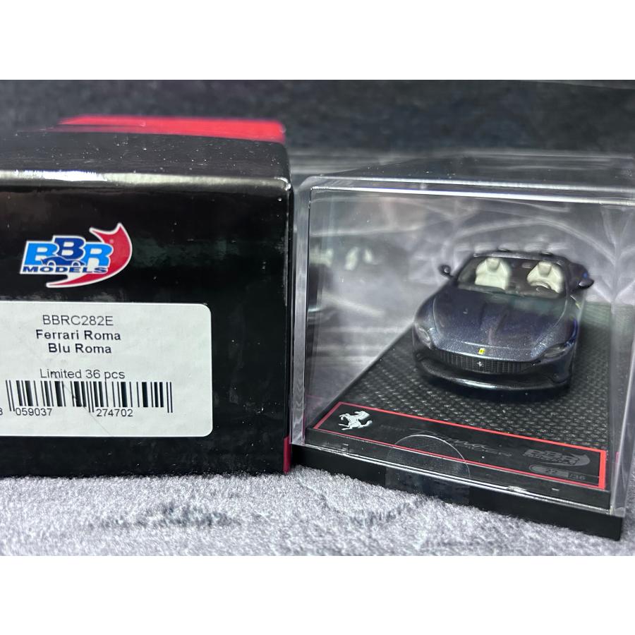 【値下げ】フェラーリ　ローマスパイダー　ミニカー B.B.R 最新作！ BBR 1/43 Ferrari Roma Spider Blue corsa