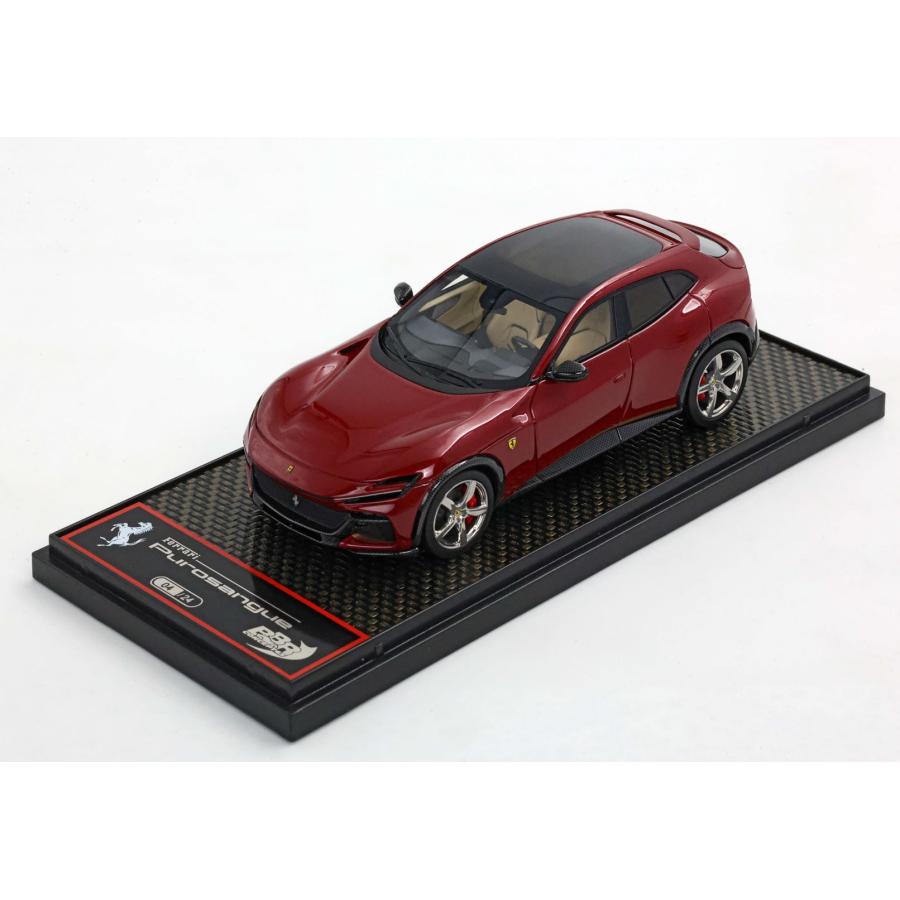 B.B.R 最新作 BBR 1/43 Ferrari Purosangue 2023 panoramic roof Rosso