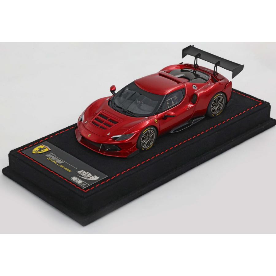 B.B.R 最新作！ BBR 1/43 Ferrari 296 Challenge 2023 Rosso fuoco