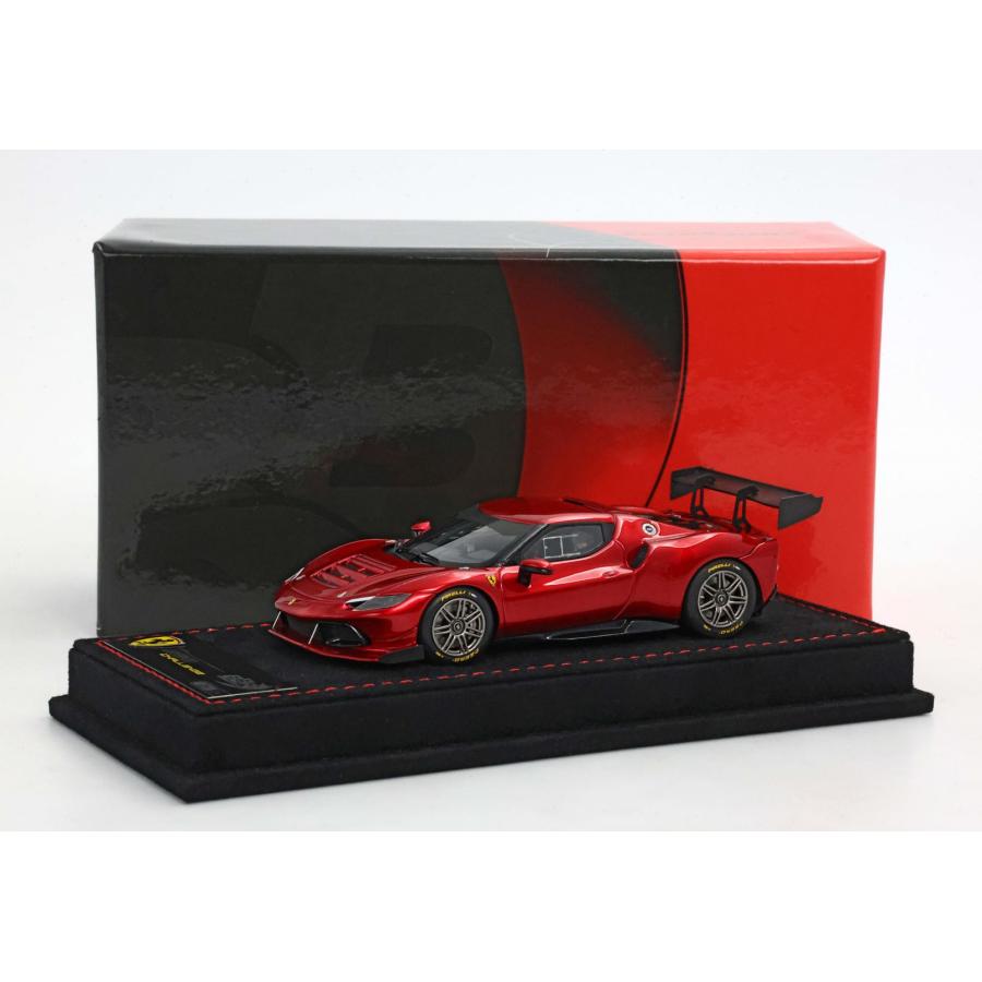 B.B.R 最新作！ BBR 1/43 Ferrari 296 Challenge 2023 Rosso fuoco