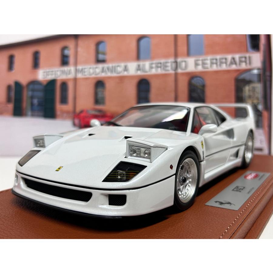 B.B.R BBR 京商 1/18 Ferrari F40 メタリックホワイト B.B.R BBR 京商 1/18 Ferrari F40 メタリックホワイト