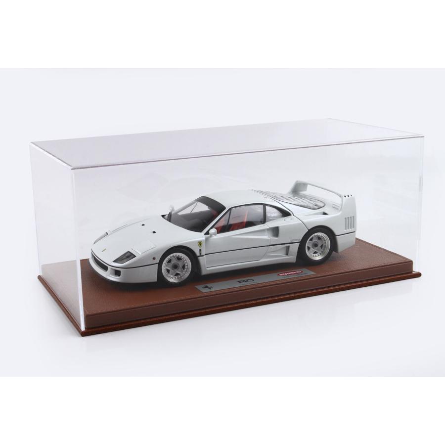 ＜予約品＞　BBR　京商　1/18 Ferrari F40 メタリックホワイト　フェラーリ　ダイキャスト製｜garage-forza｜07