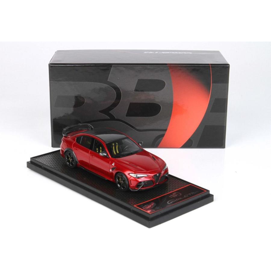 Alfa Romeo Giulia GTA Rosso Competizione 1/43 – BBR BBRC246RC-21 – Modèle Réduit Résine