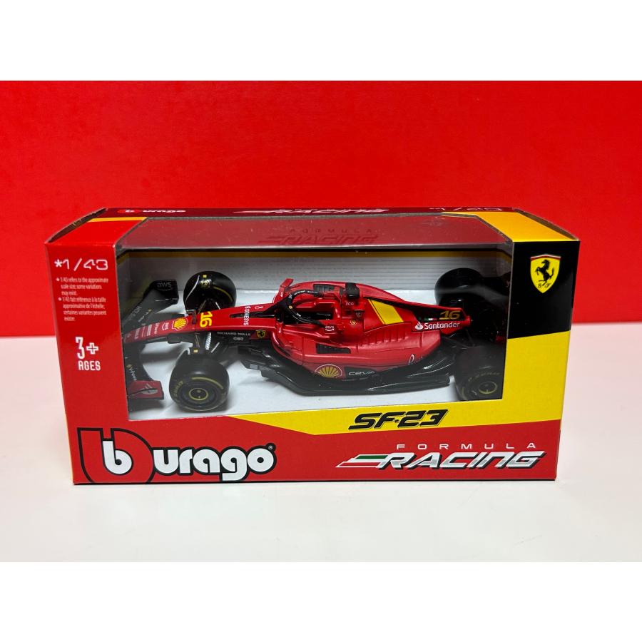 Bburago（ブラーゴ） Burago 1/43 Ferrari F1 SF-23 #16 MONZA ITALY