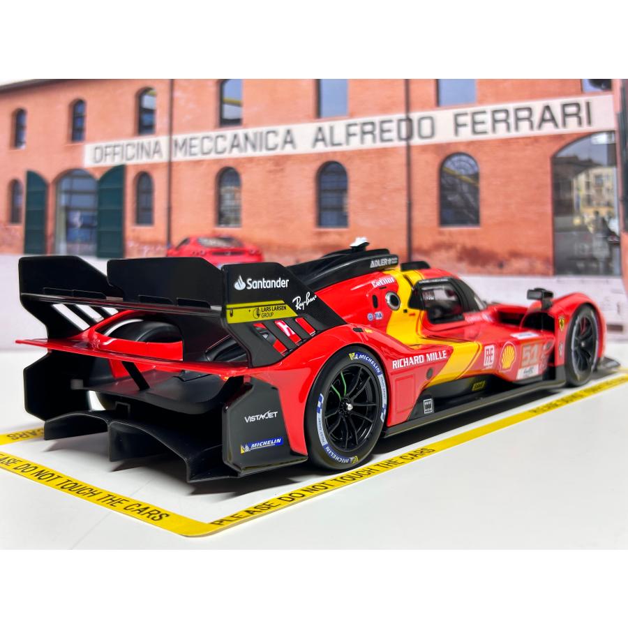 ＜予約品＞　Burago 1/18 Ferrari 499P AF CORSE  #51 ALESSANDRO PIER GUIDI-JAMES CALADO-ANTONIO GIOVINAZZI　フェラーリ　ブラーゴ｜garage-forza｜02