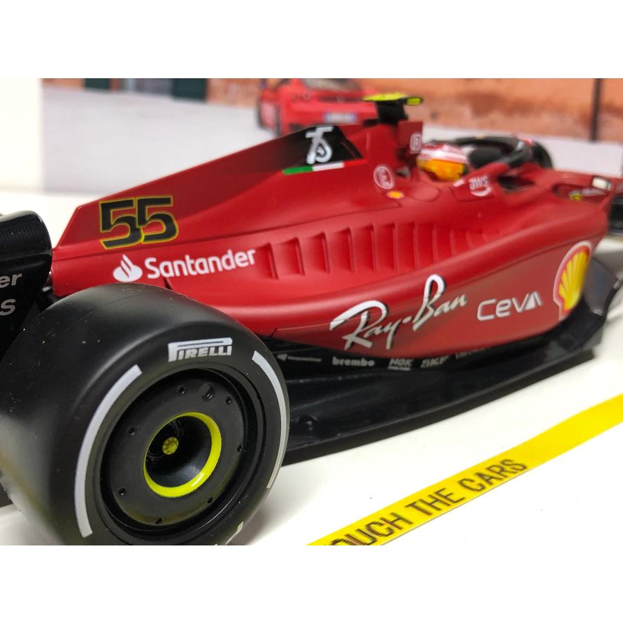 Bburago セール品 Burago 1/18 Ferrari F1-75 #55 CARLOS SAINZ Bburago セール品 Burago 1/18 Ferrari F1-75 #55 CARLOS SAINZ