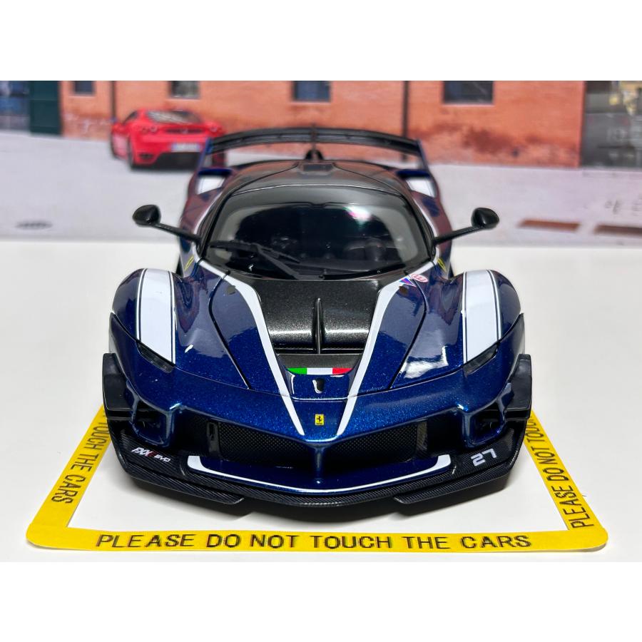 Bburago（ブラーゴ） Burago 1/18 Ferrari FXX K EVO #27 Blue tour de