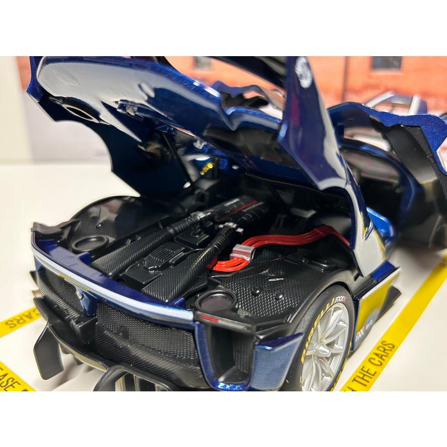 Bburago（ブラーゴ） Burago 1/18 Ferrari FXX K EVO #27 Blue tour de
