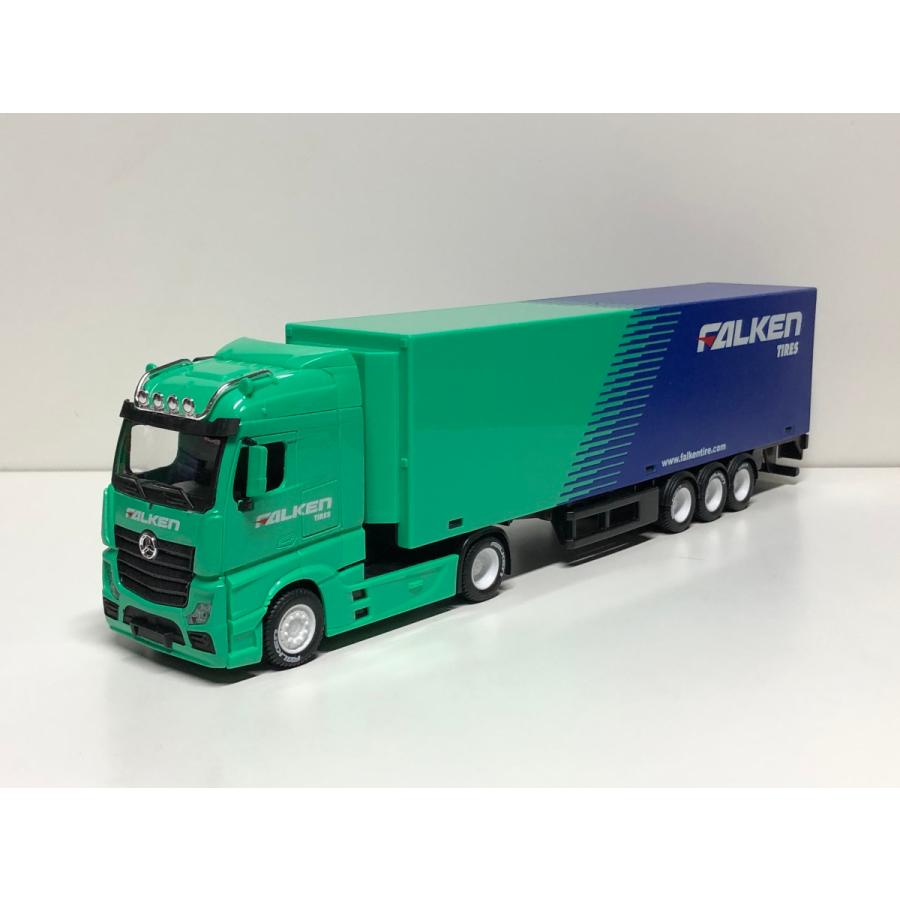 burago 1/43 Mercedes Benz Actros トレーラー　