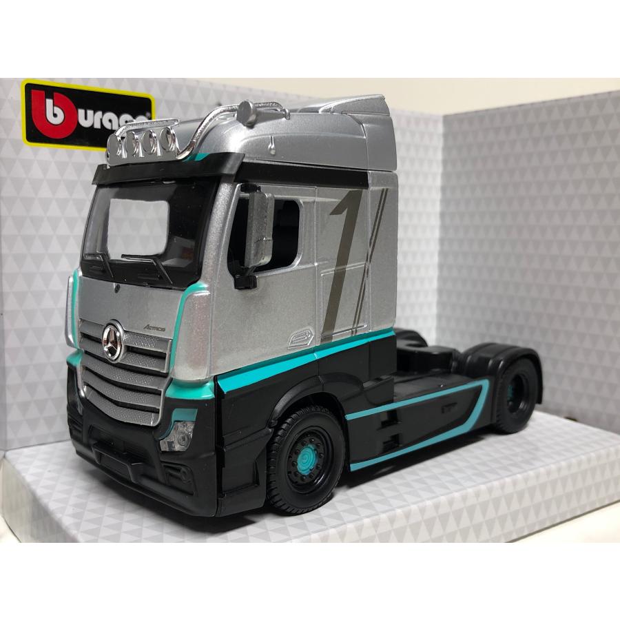 Bburago（ブラーゴ） burago 1/43 Mercedes Benz Actros トレーラー
