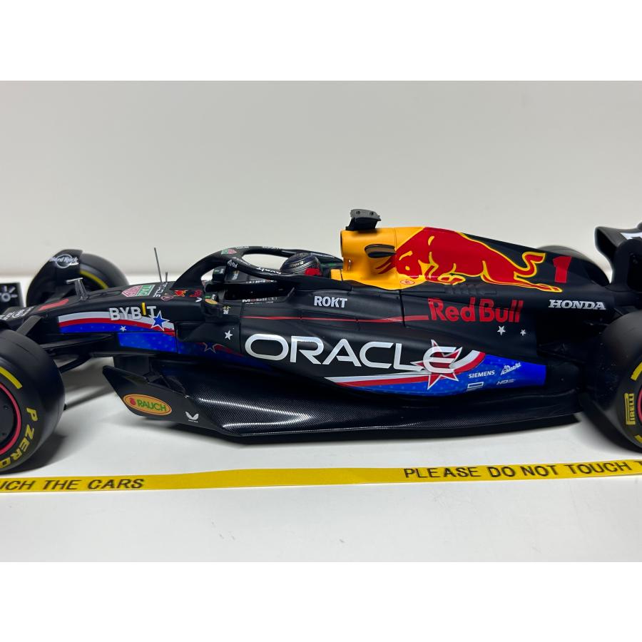 Bburago Burago 1/18 RED BULL F1 RB19 #1 AUSTIN USA GP 2023 Bburago Burago 1/18 RED BULL F1 RB19 #1 AUSTIN USA GP 2023