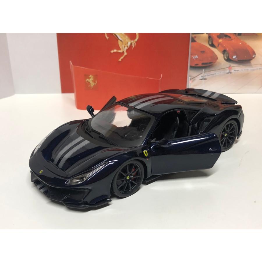 Bburago（ブラーゴ） Burago 1/24 Ferrari 488 Pista ダークブルー