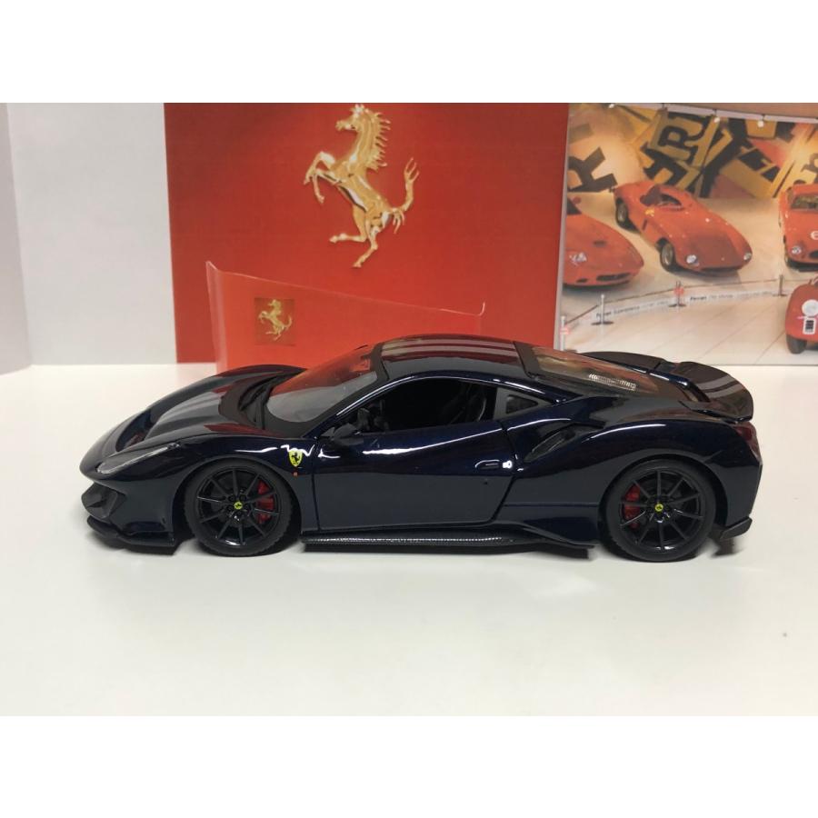 Bburago（ブラーゴ） Burago 1/24 Ferrari 488 Pista ダークブルー