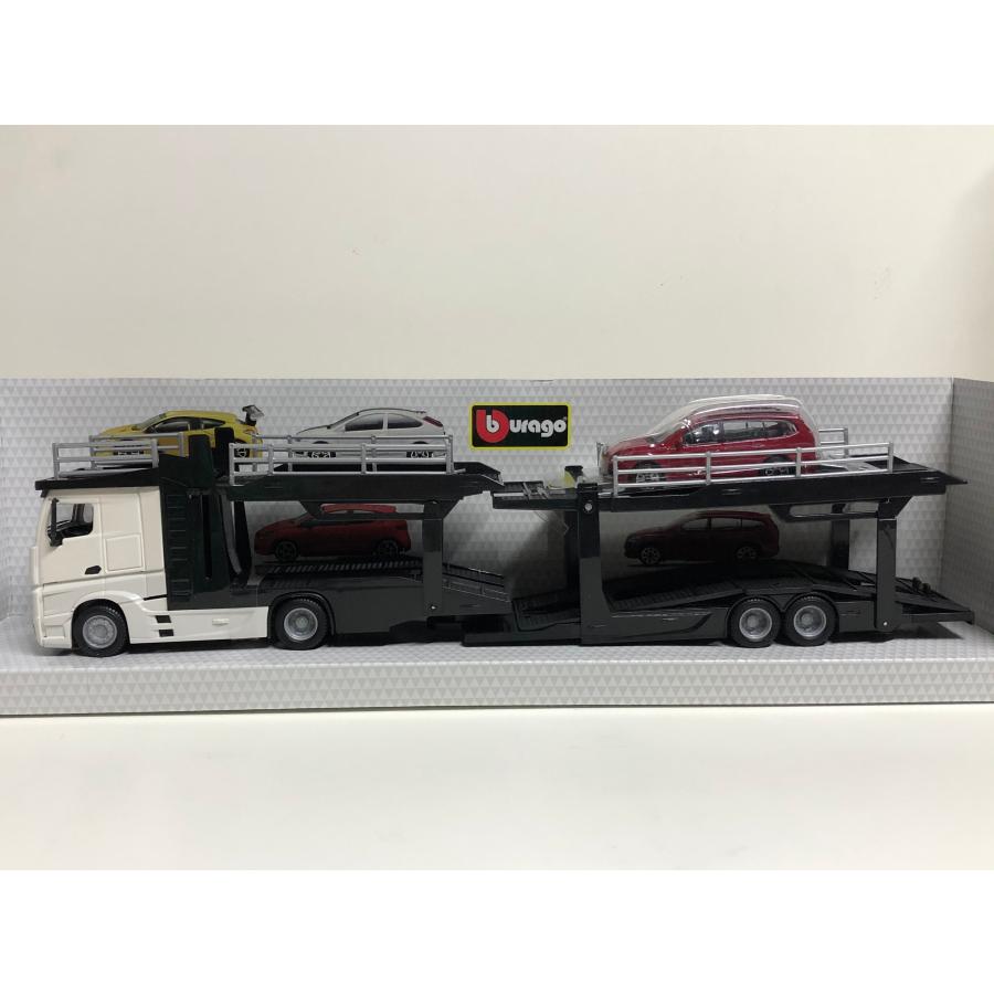 Bburago burago 1/43 Mercedes Benz Actros キャリアカー