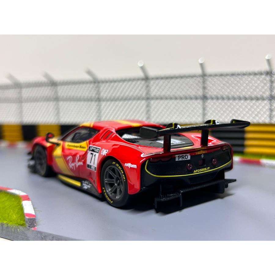 Bburago Burago signature 1/43 Ferrari 296 GT3 #71 RACING