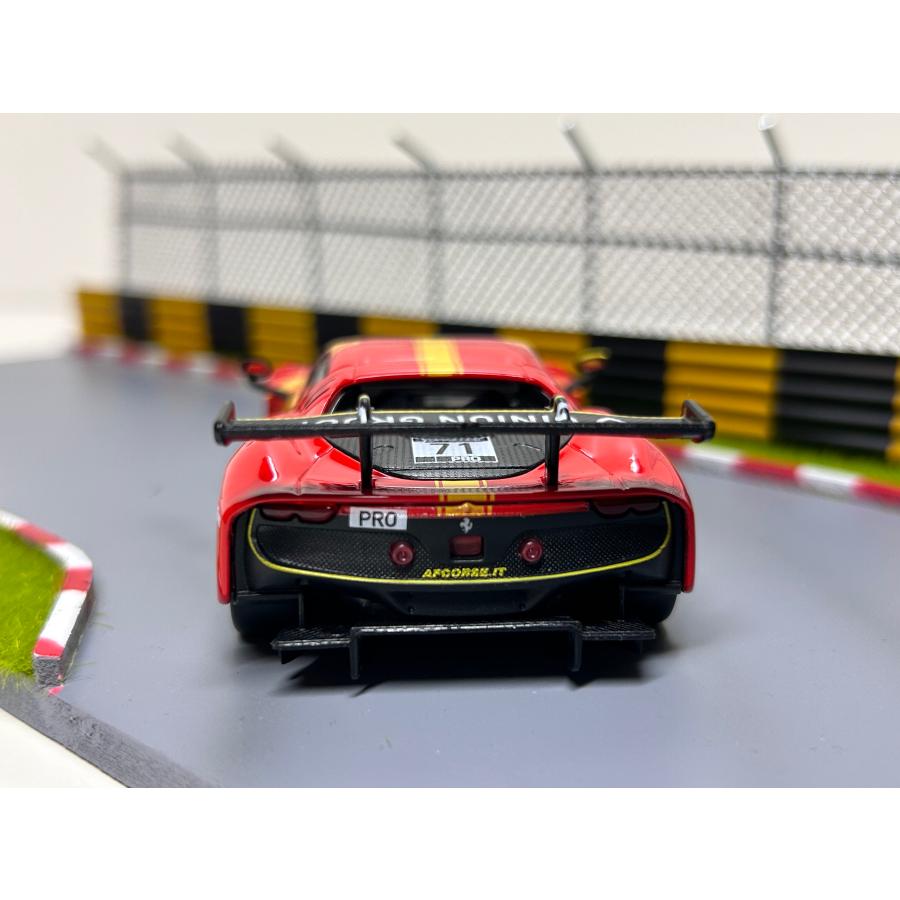 Bburago Burago signature 1/43 Ferrari 296 GT3 #71 RACING