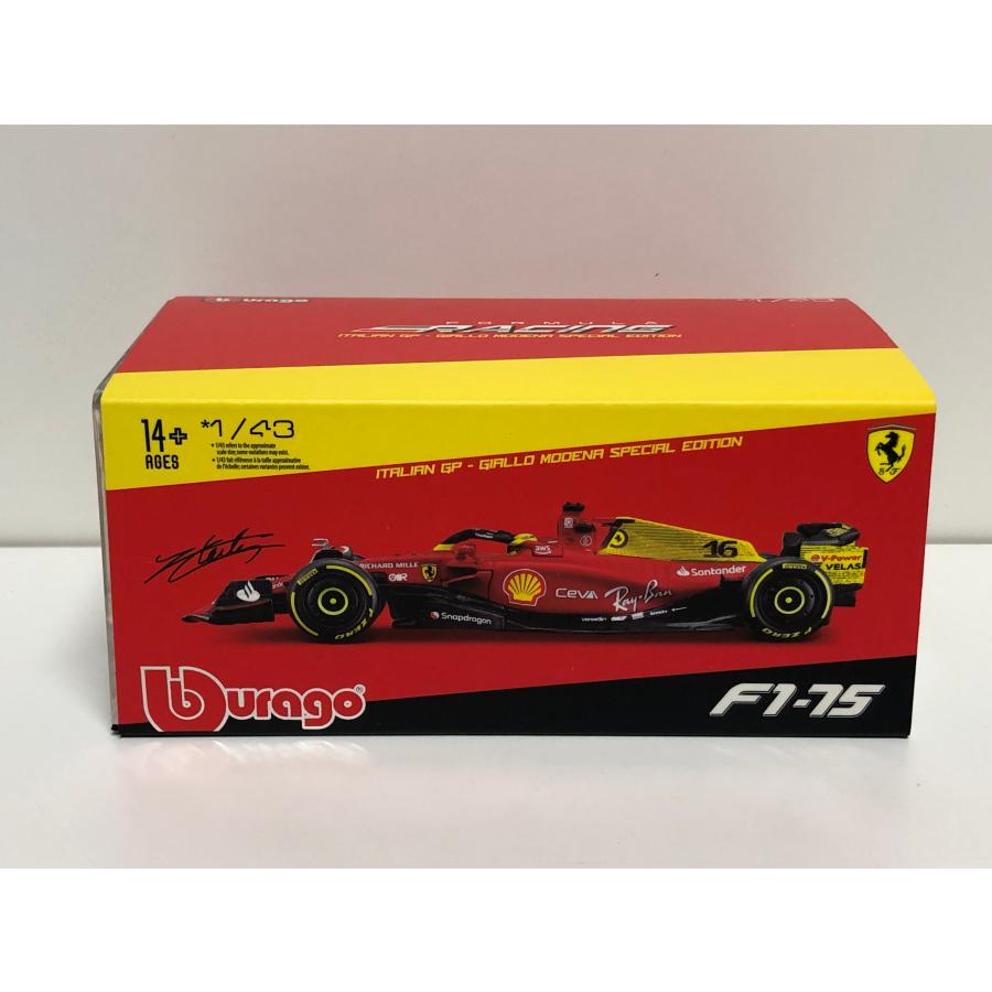 Bburago（ブラーゴ） Burago signature 1/43 Ferrari F1 75 #16