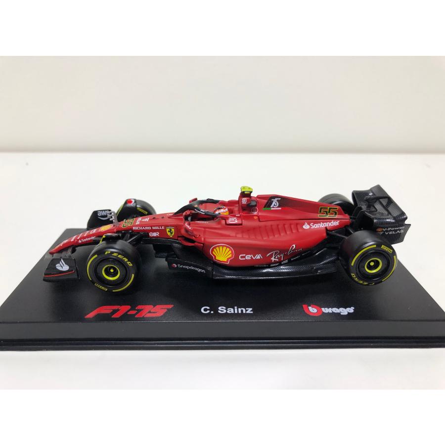プラモデル  Ferrari     1/43 ブラゴ 1/43 フェラーリ SF-24 2024 F1 イモラGP #55 C.サインツ.Jr.
