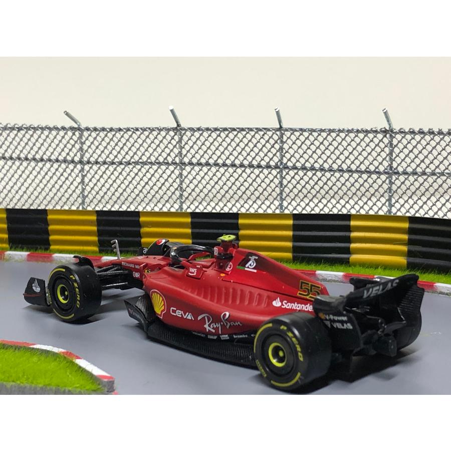 Bburago（ブラーゴ） Burago 1/43 Ferrari F1 75 #55 CARLOS SAINZ
